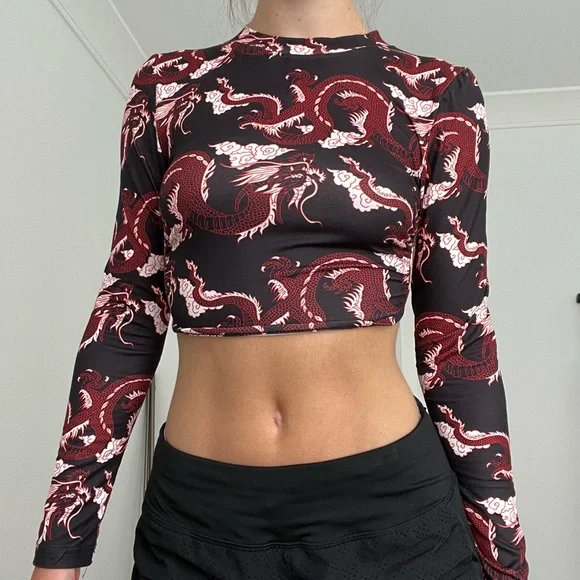 Backless long sleeve - Picture 3 of 3